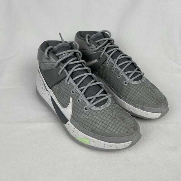 Nike KD 13 Kevin Durant TB Shoes Mens Sz 10 Gray White Athletic
